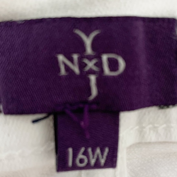 NYDJ Ariel Cropped Jeans Size  16W - Picture 8 of 9